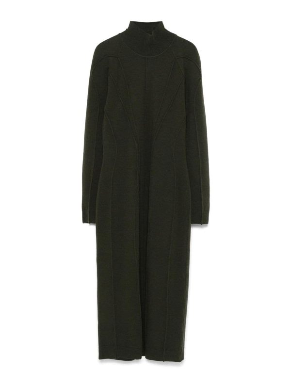 Alberta Ferretti Maxi Robe - Vert