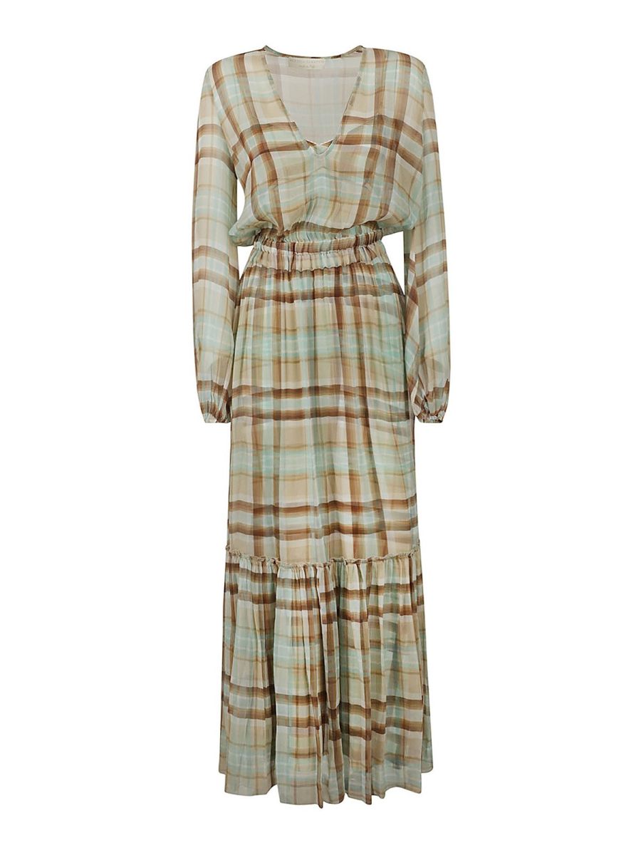 Alessia Zamattio Maxi Robe - Vert