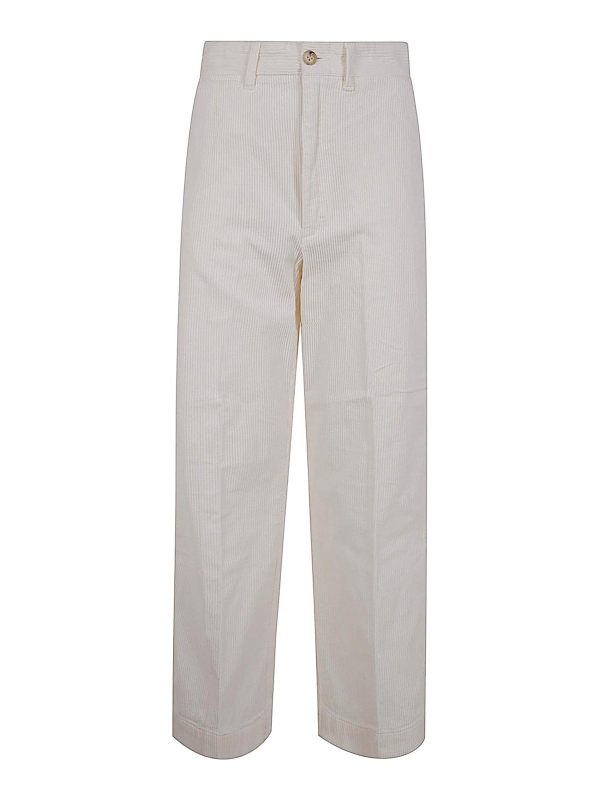 Polo Ralph Lauren Pantalons Décontractés - Blanc