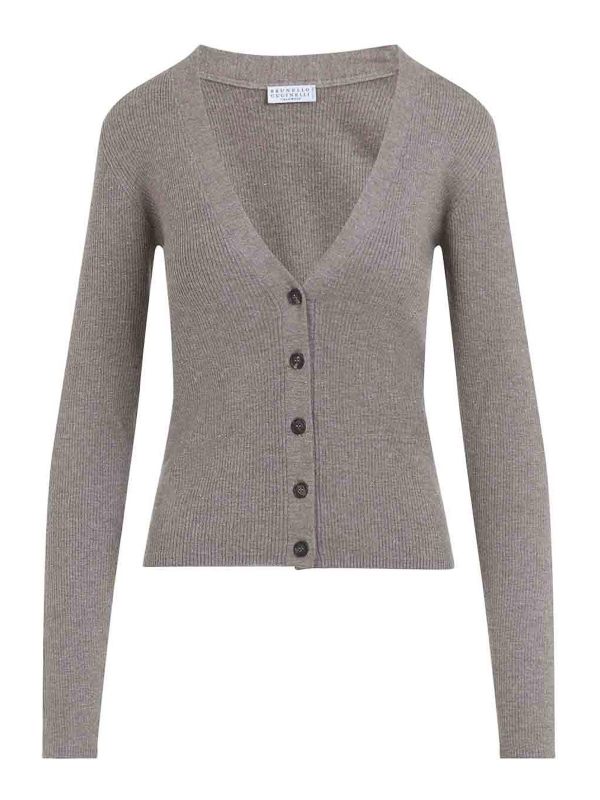 Brunello Cucinelli Cardigan - Marron