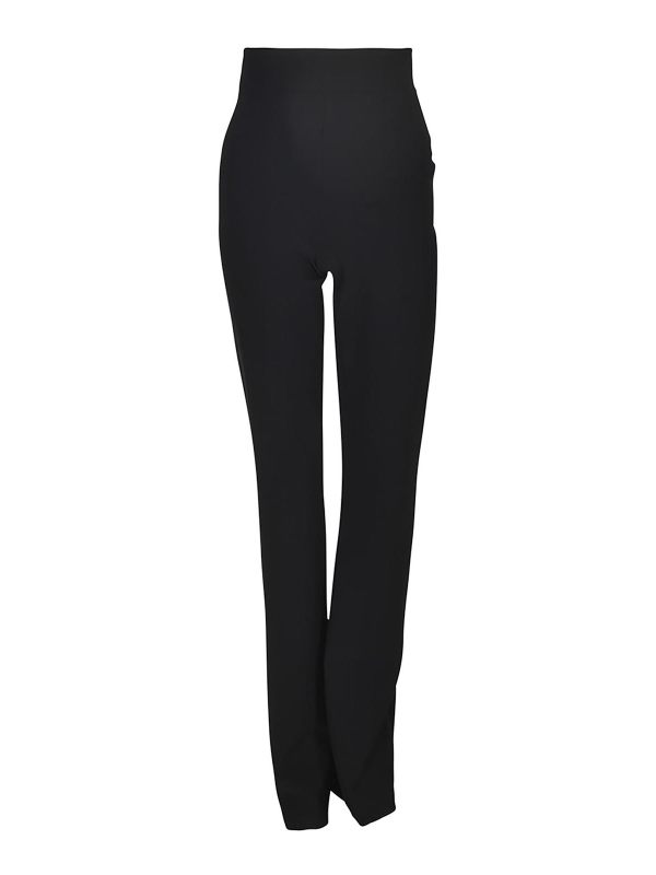 Chiara Boni La Petite Robe Pantalons Décontractés - Noir