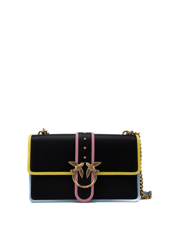 Pinko Sac Porté Épaule - Noir
