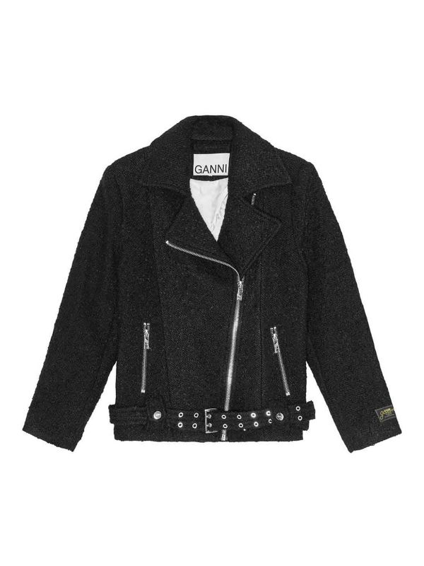 Ganni Veste Casual - Noir