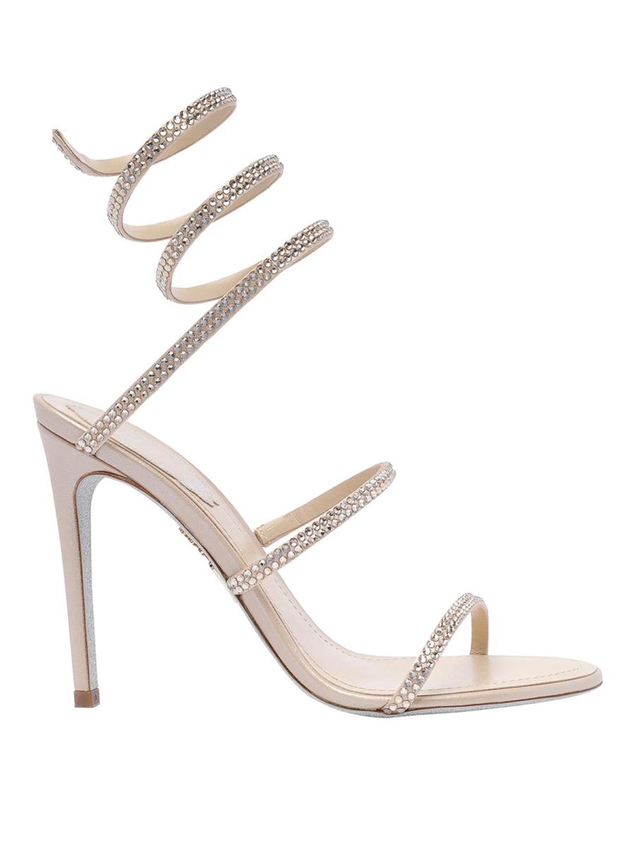 Rene Caovilla Chaussures À Talon - Beige