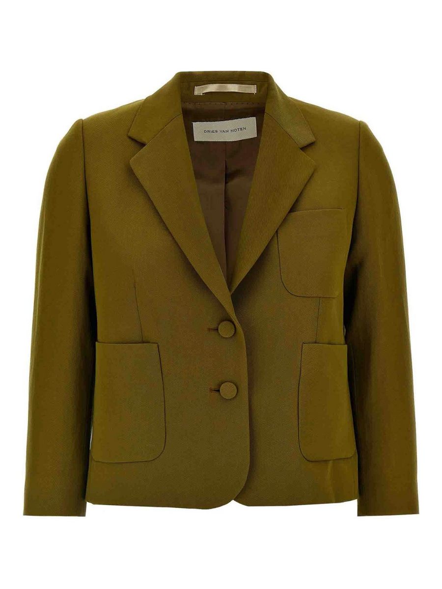 Dries Van Noten Blazer - Vert