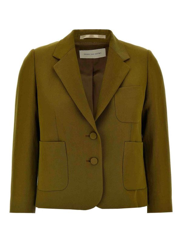 Dries Van Noten Blazer - Vert