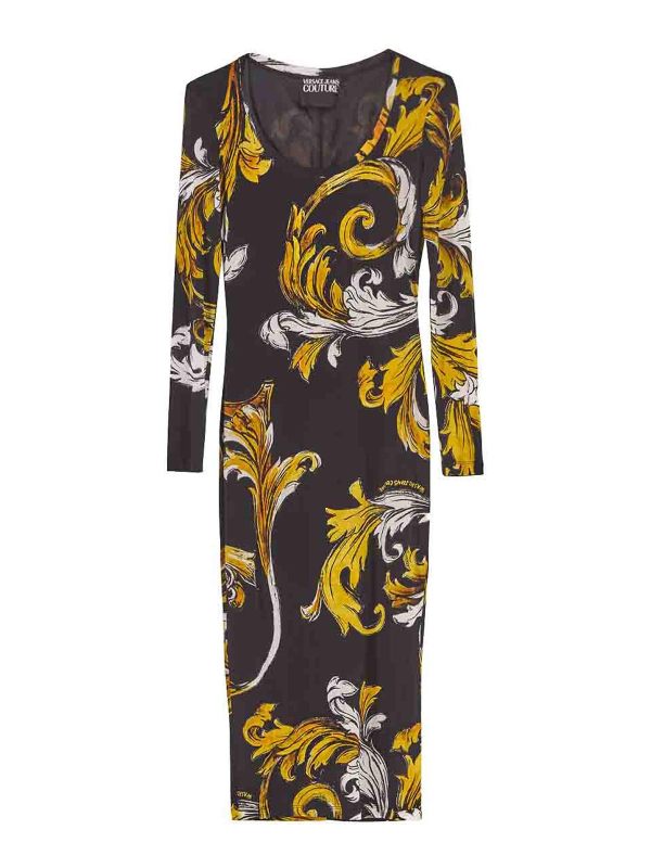 Versace Jeans Maxi Robe - Noir