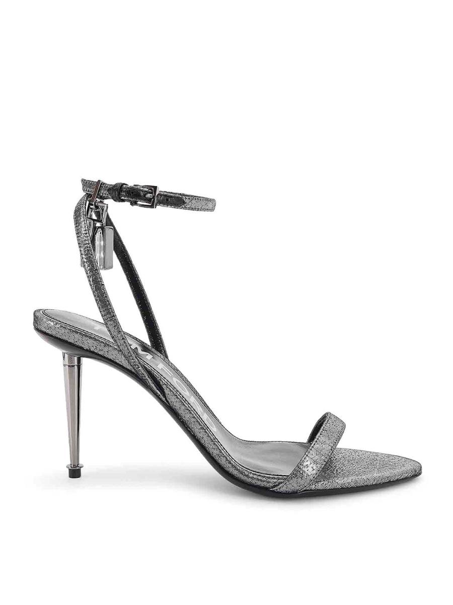 Tom Ford Sandales - Argent