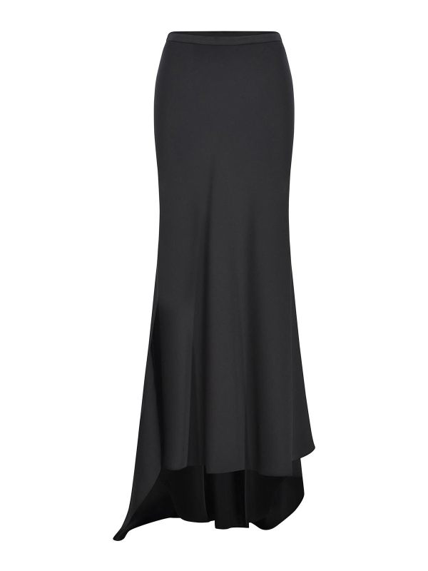 Philosophy di Lorenzo Serafini Jupe Midi - Noir