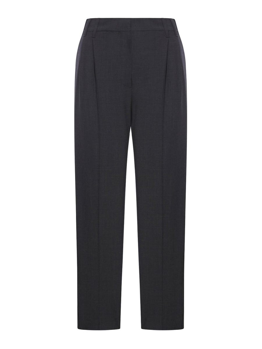Brunello Cucinelli Pantalons Décontractés - Noir