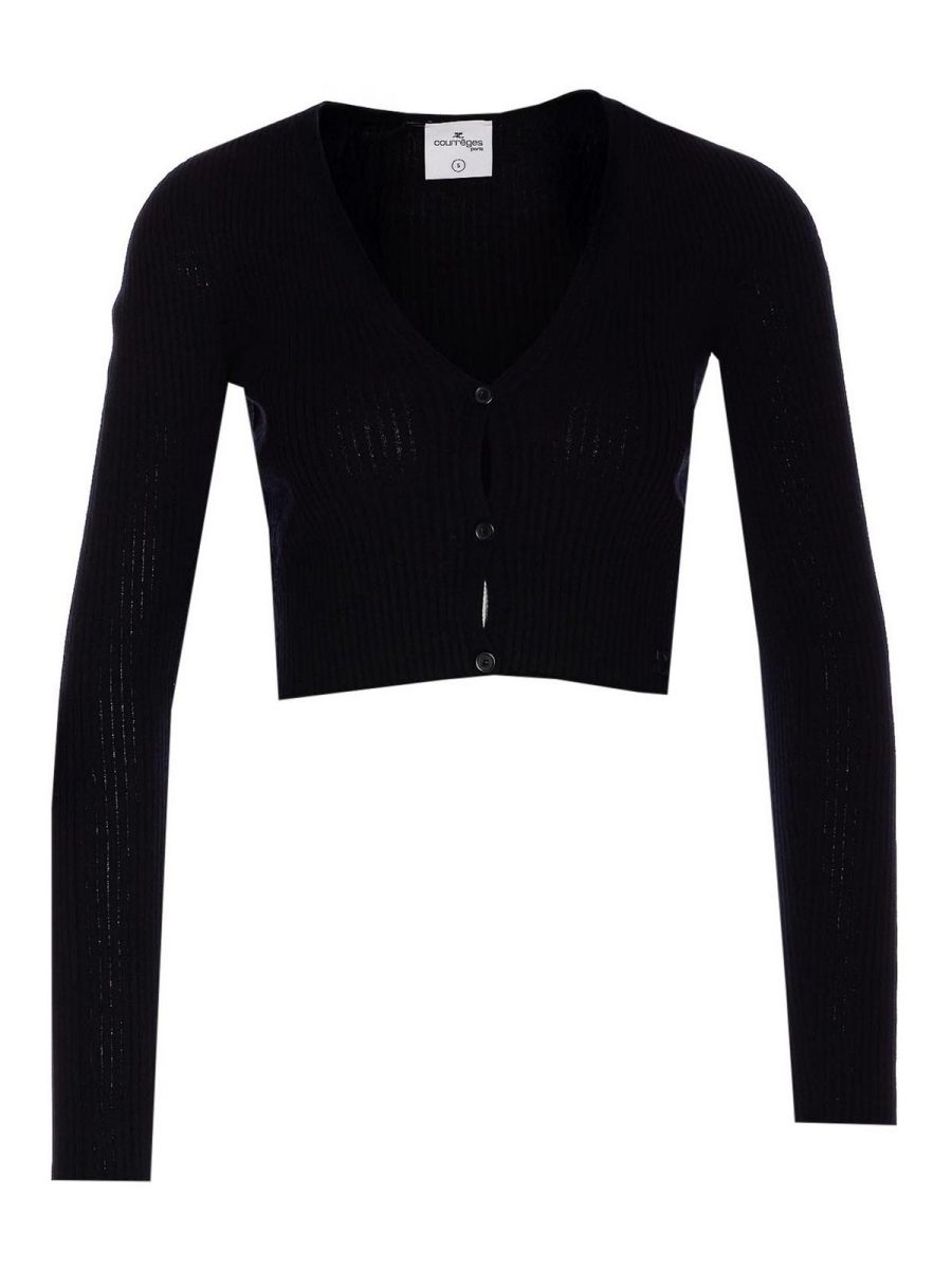 Courreges Cardigan - Noir