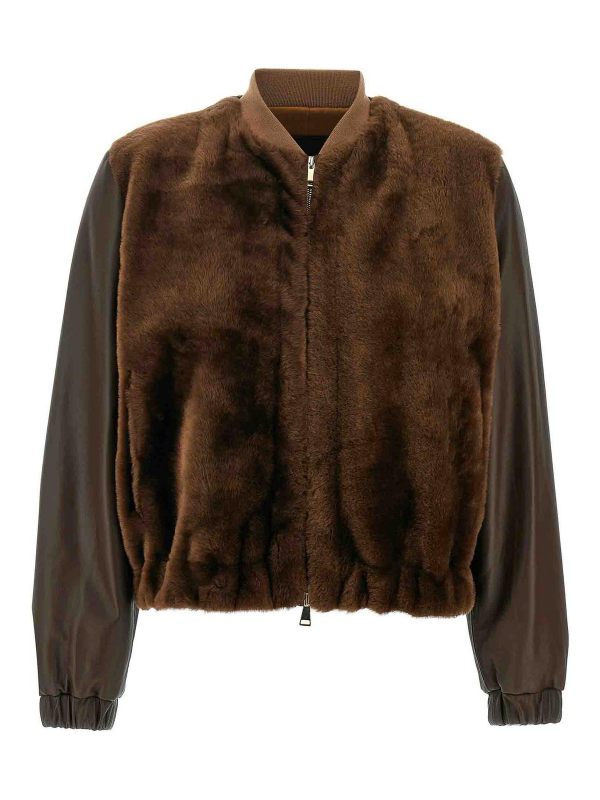 Fabiana Filippi Bomber - Marron