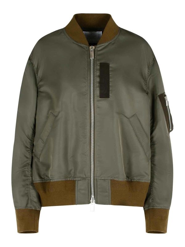 Sacai Veste Casual - Gris