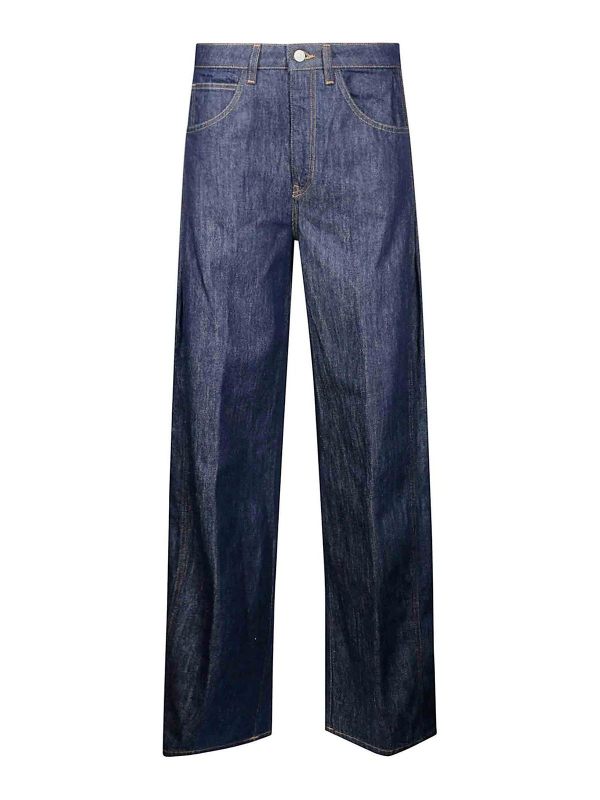 Dondup Jean Droit - Bleu