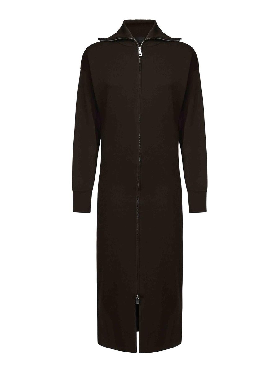 Pinko Robe Au Genou - Noir