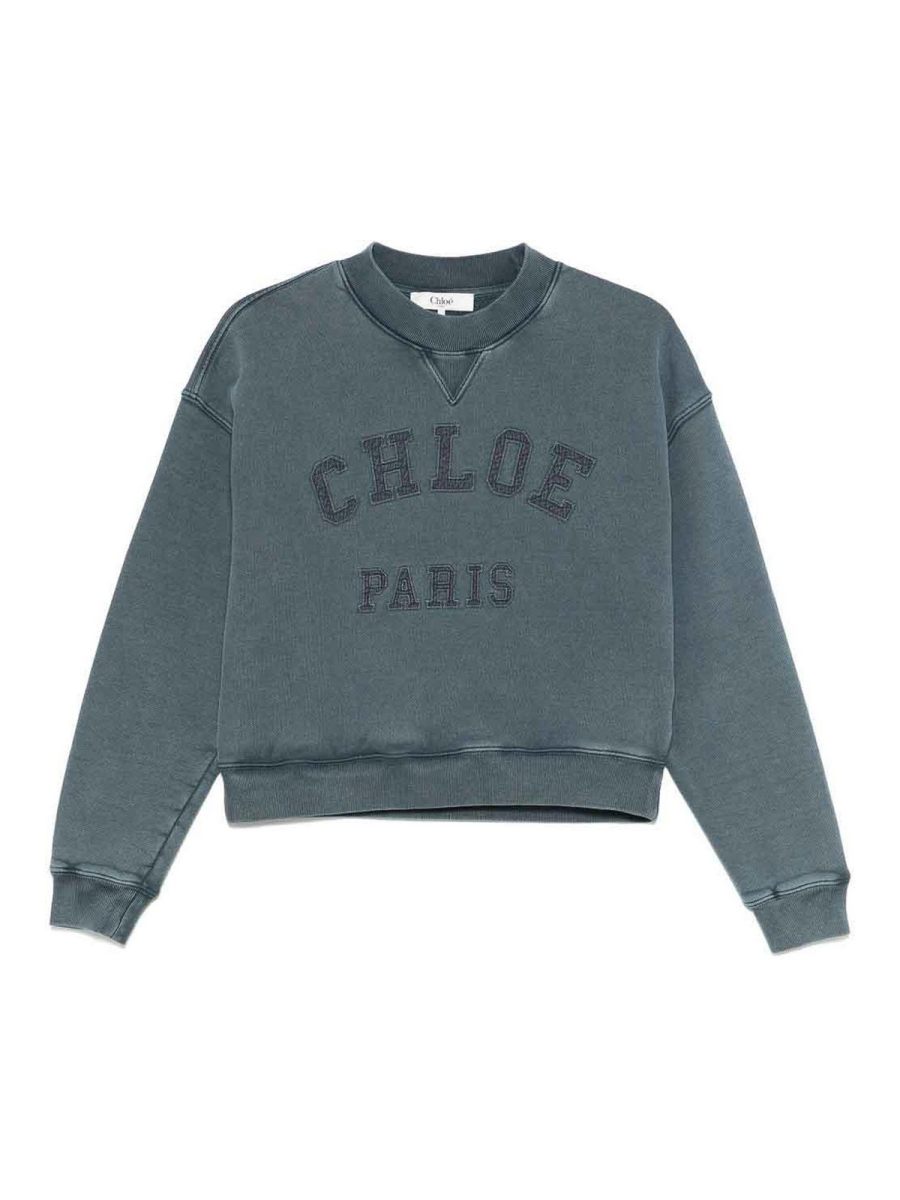 Chloe' Sweat-Shirts - Bleu