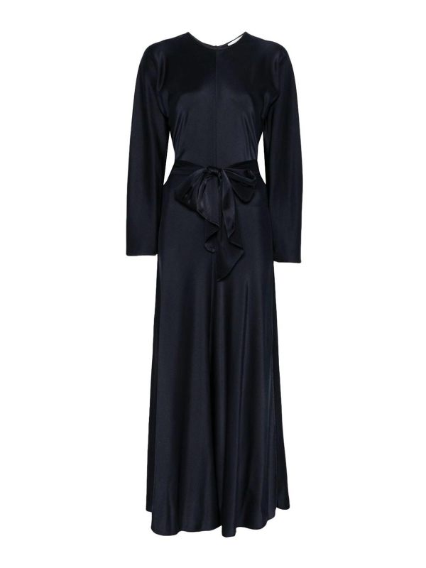 Forte Forte Maxi Robe - Bleu