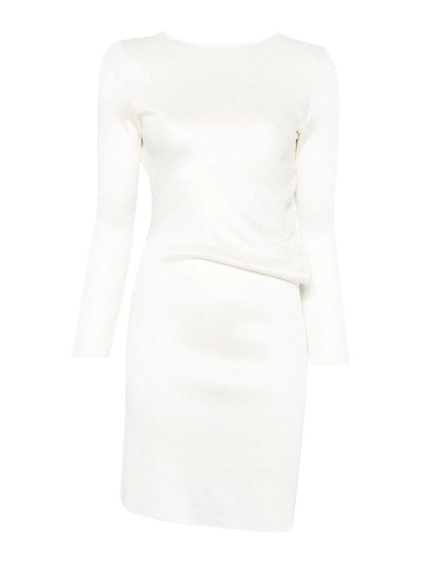 Tom Ford Robe Au Genou - Blanc