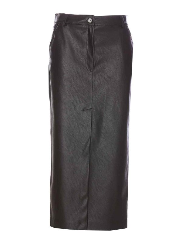 Pinko Jupe Midi - Marron