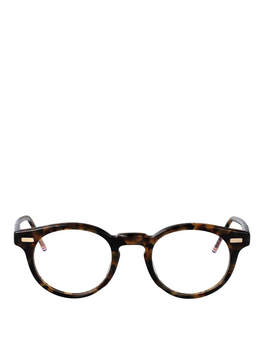 Thom Browne Lunettes De Soleil - Marron