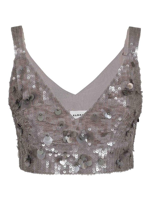 P. A.R. O.S. H. Top - Gris