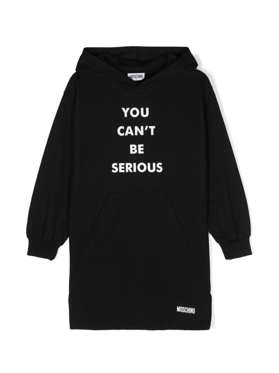Moschino Kids Jean Droit - Noir