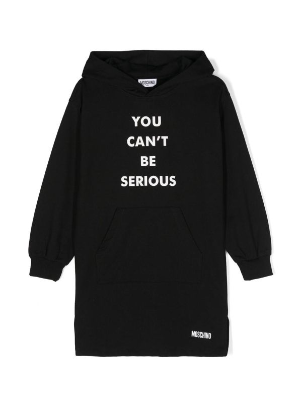 Moschino Kids Jean Droit - Noir