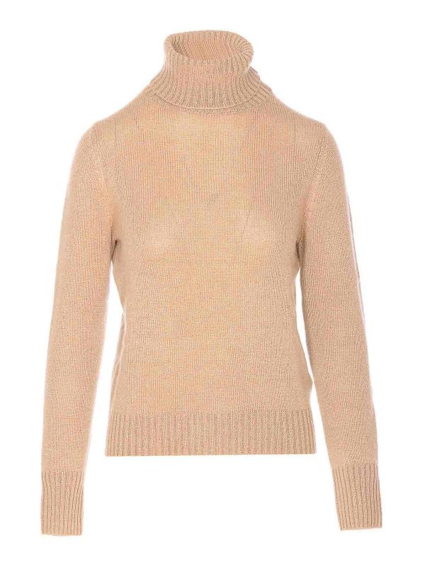 Allude Pull Col Rond - Beige