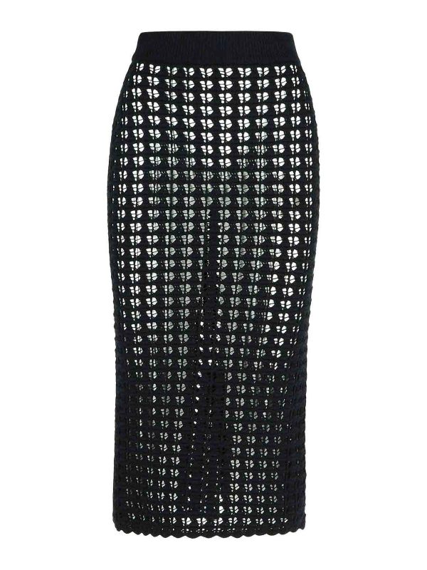 Dolce & Gabbana Jupe Midi - Noir