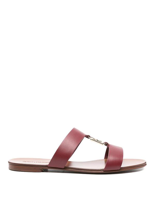 Dolce & Gabbana Sandales - Rouge