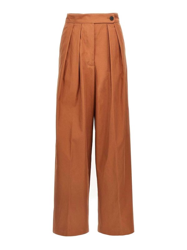 Dries Van Noten Pantalons Décontractés - Marron