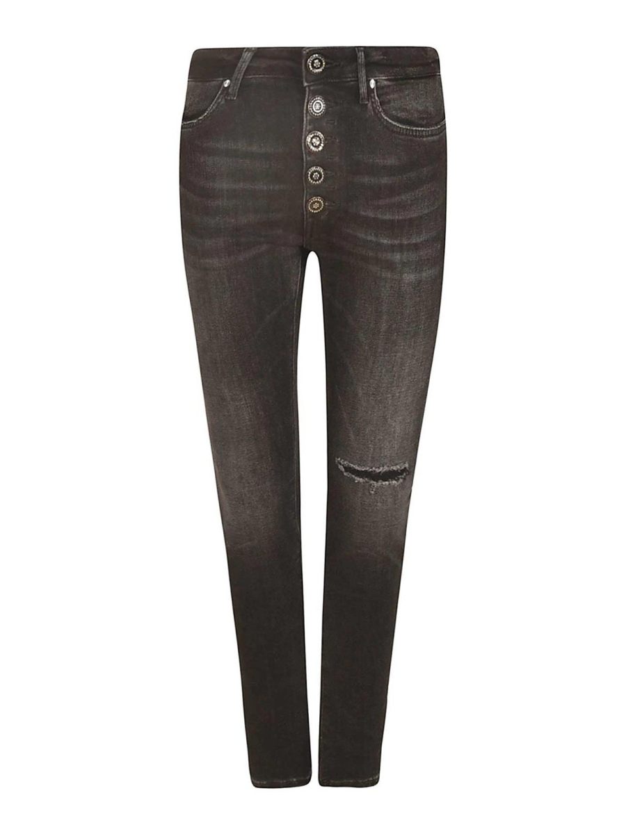Dondup Pantalons Décontractés - Noir