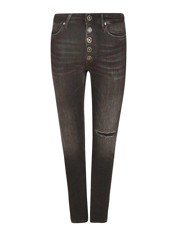 Dondup Pantalons Décontractés - Noir