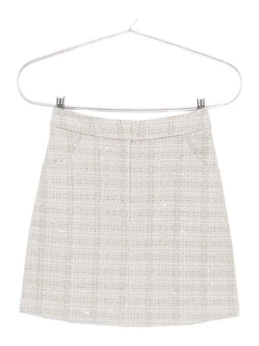Emporio Armani Jupe Midi - Gris