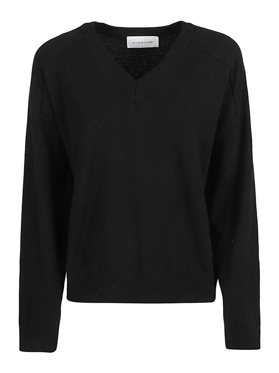 Armarium Pull Col Rond - Noir