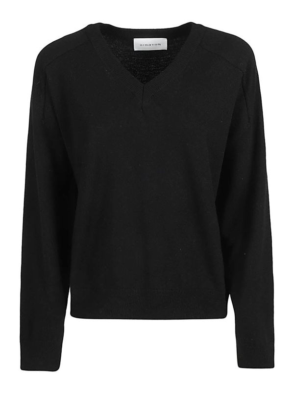 Armarium Pull Col Rond - Noir