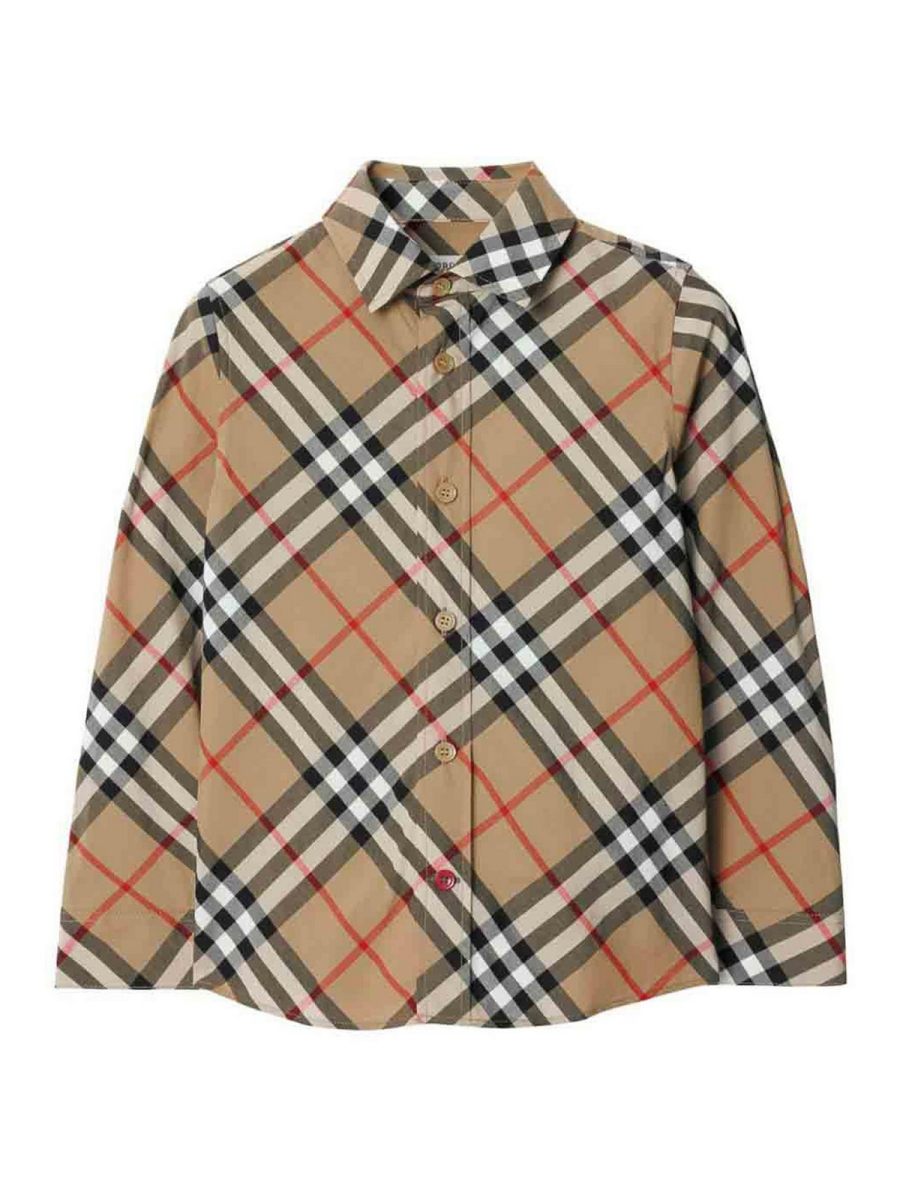 Burberry Chemise à carreaux vintage