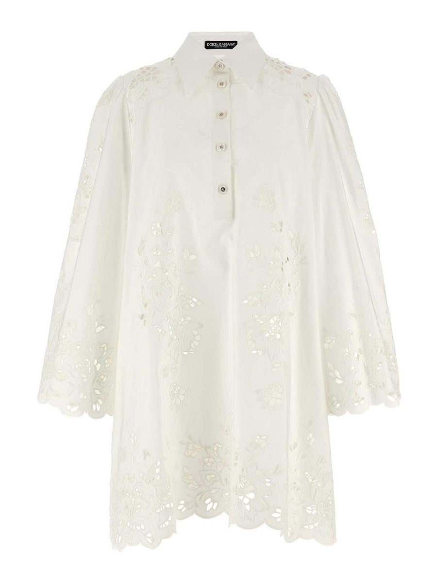 Dolce & Gabbana Robe Courte - Blanc