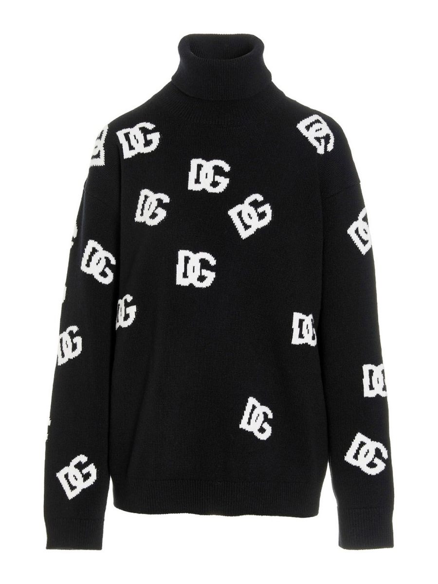Dolce & Gabbana Pull Col Roulé - Multicolore