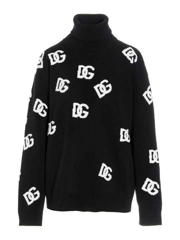 Dolce & Gabbana Pull Col Roulé - Multicolore