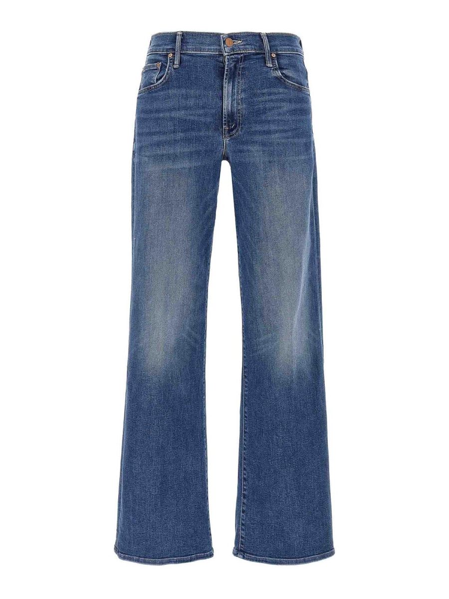 Mother Jean Bootcut - Bleu