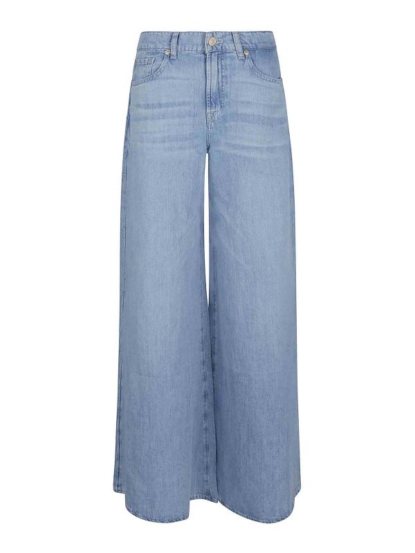 7 For All Mankind Jean Bootcut - Bleu