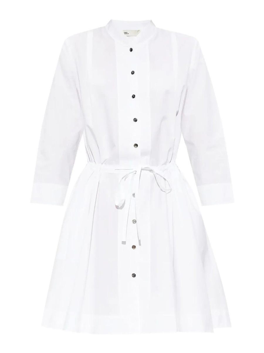 Tory Burch Robe Courte - Blanc