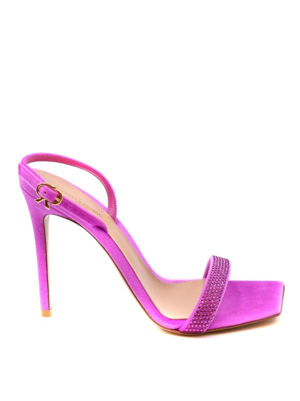 Gianvito Rossi Sandales - Fuchsia