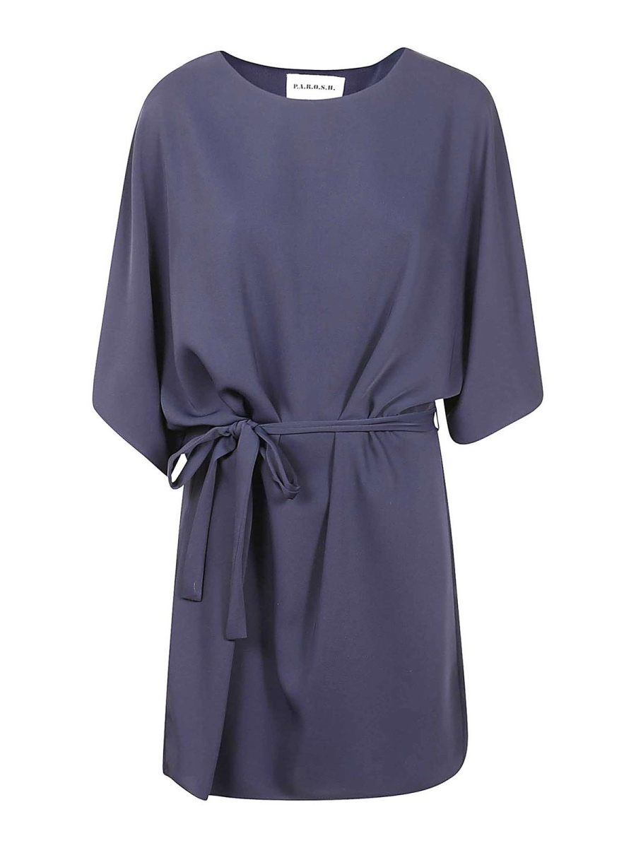 P. A.R. O.S. H. Robe Courte - Bleu