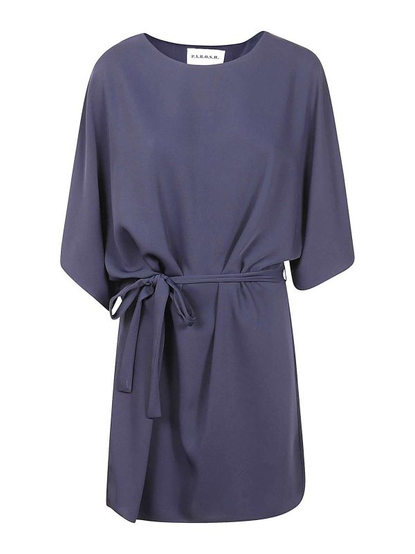 P. A.R. O.S. H. Robe Courte - Bleu