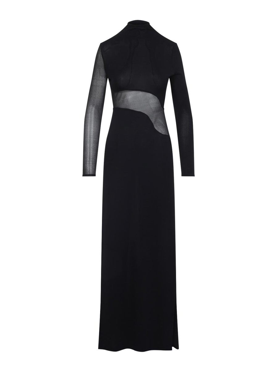 Alaïa Maxi Robe - Noir