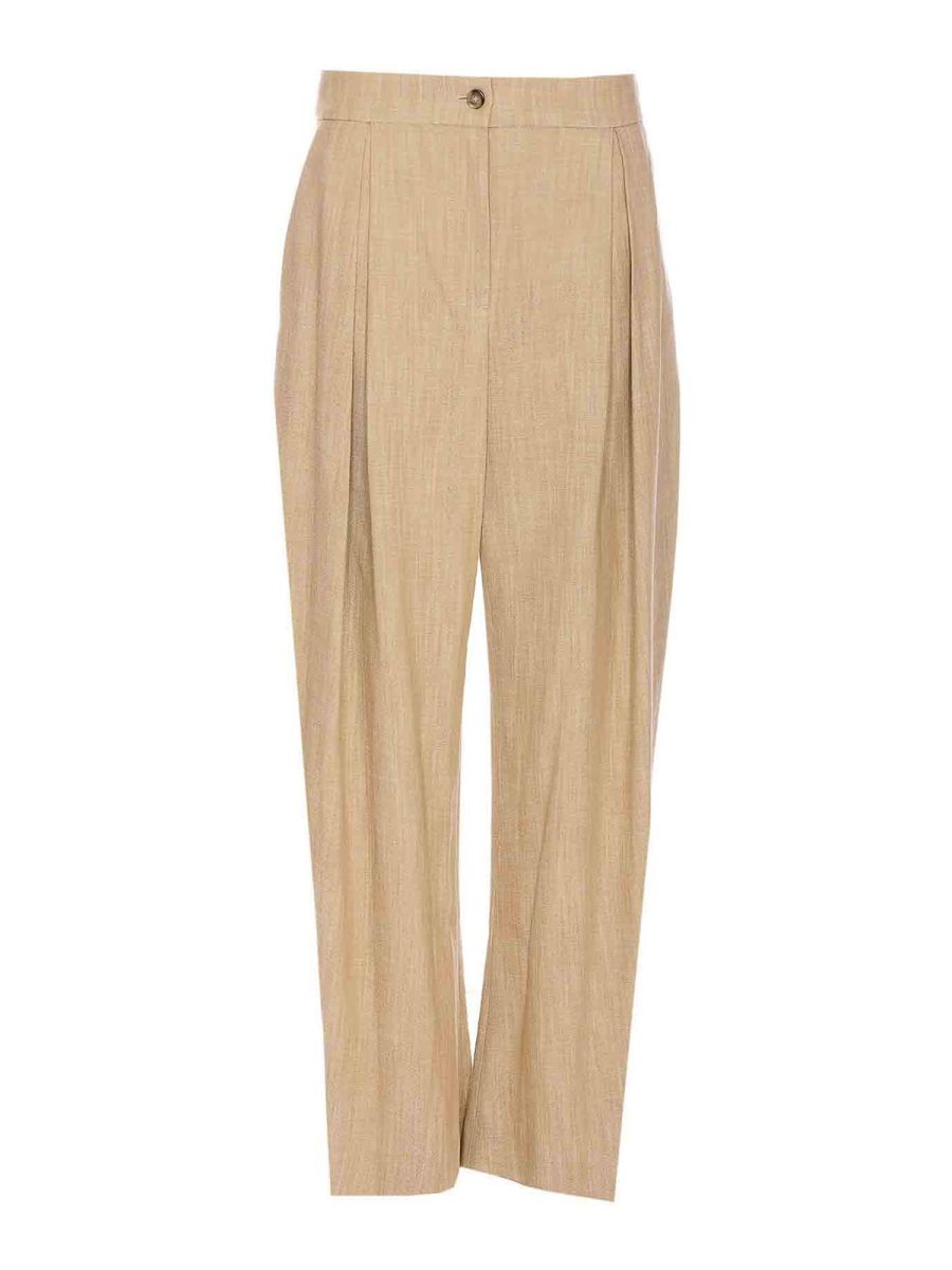 Pinko Pantalons Décontractés - Beige