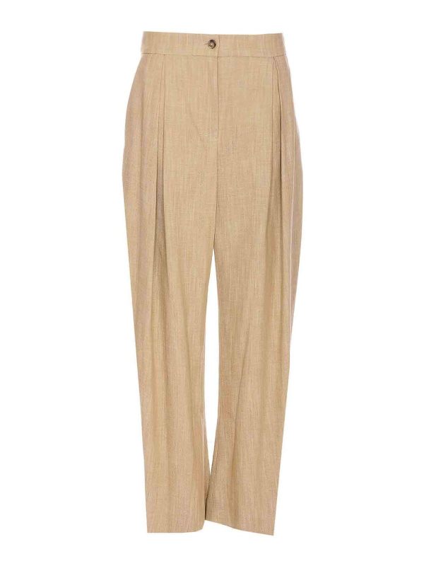 Pinko Pantalons Décontractés - Beige