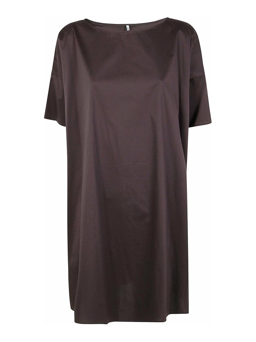 Liviana Conti Robe Au Genou - Marron